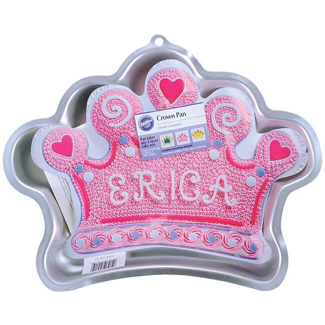 Wilton 'Crown' Novelty Cake Pan - Silver