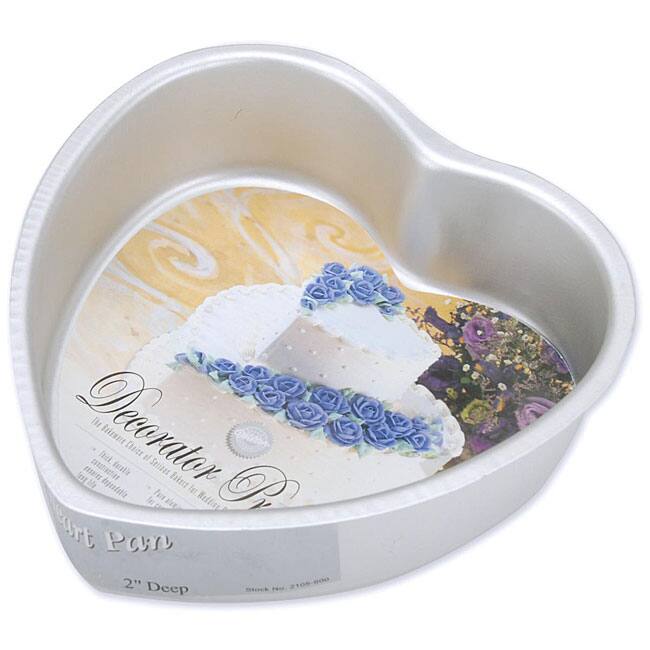 Wilton Decorator Preferred 6x2-inch Heart Cake Pan