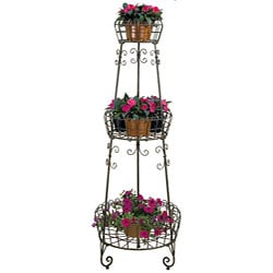 Shop Deer Park Ironworks 3 Tier French Planter Free Shipping