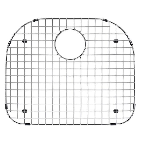 VIGO Chrome 19 3/8 x 16 3/4 inches Kitchen Sink Bottom Grid