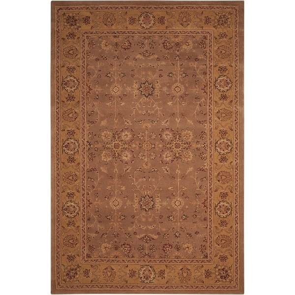 slide 2 of 4, Nourison Hand-tufted Heritage Hall Area Rug 2'6" x 4'2" - Green - Rectangle