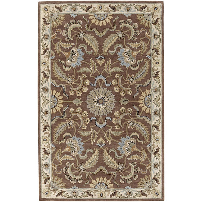 Hand tufted Tapestry New Zealand Wool Rug (9 X 13)