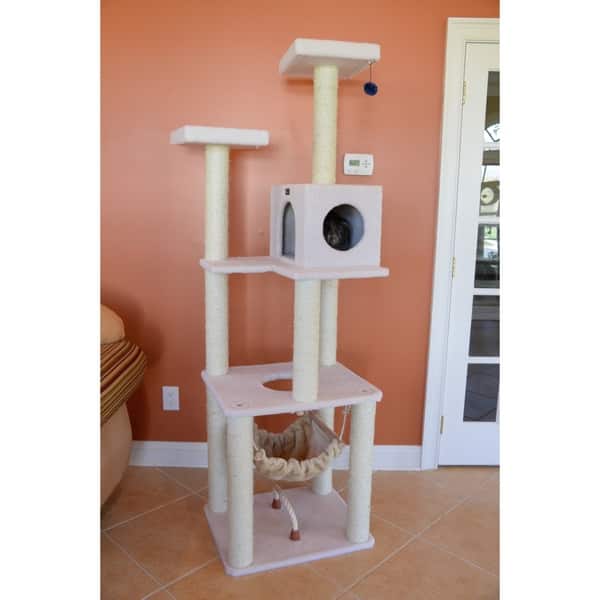 Armarkat Deluxe Cat Tree House Condo 4413817 Armarkat Deluxe Cat Tree House Condo