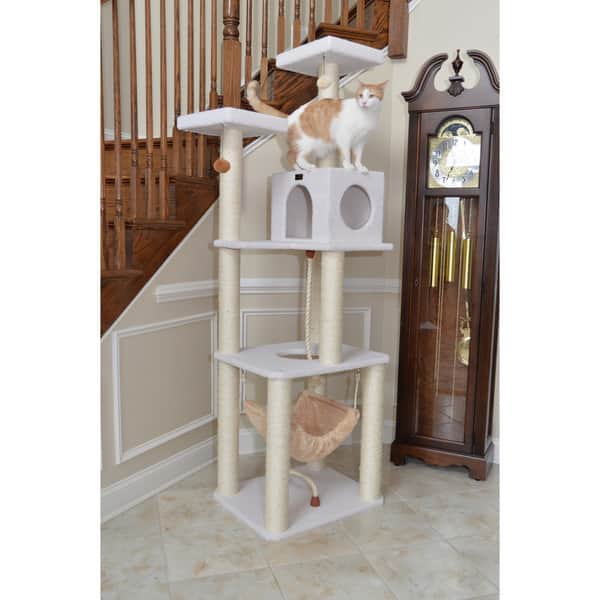 Armarkat Deluxe Cat Tree House Condo 4413817 Armarkat Deluxe Cat Tree House Condo