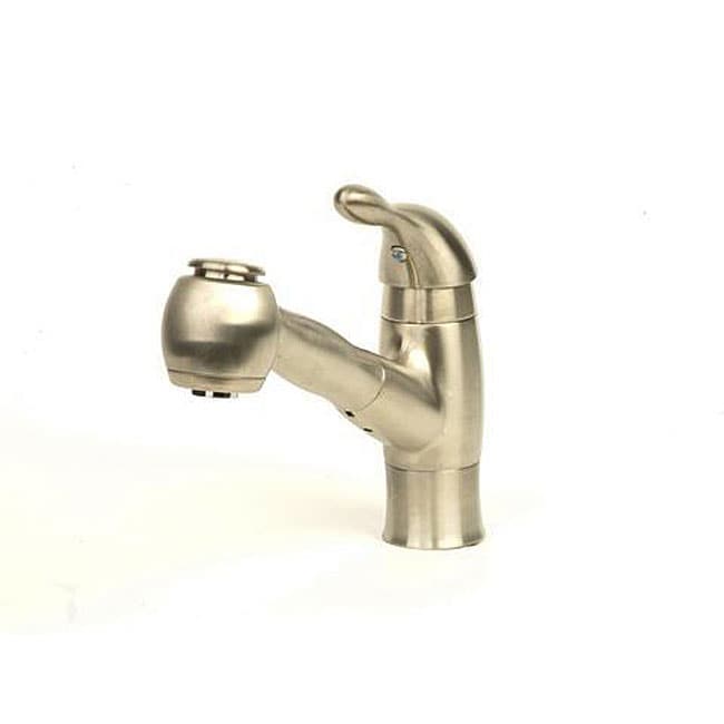 Matese Satin Nickel Pullout Kitchen Faucet