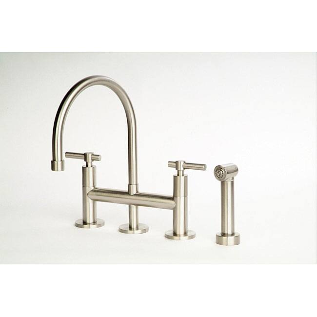 Dolo Bridge Kitchen Faucet with Side Spray