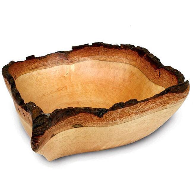 Handmade Enrico Large Mango Broadleaf Bowl (Thailand)