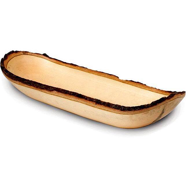 Handmade Enrico Large Mango Canoe Tray (Thailand)