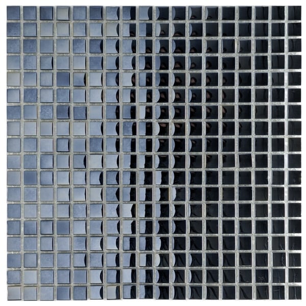 Somertile 11 75x11 75 Inch Obsidian Mini Mirror Gl Mosaic Somertile 11 75x11 75 Inch Obsidian Mini Mirror Gl Mosaic Wall Tile 10