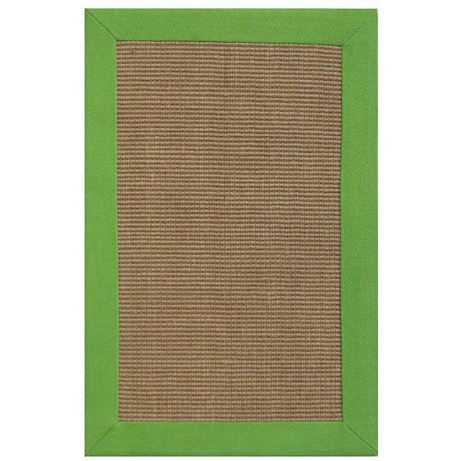 Hand woven Beige Sisal/ Jute Rug (8 X 10) (BeigePattern BorderTip We recommend the use of a non skid pad to keep the rug in place on smooth surfaces.All rug sizes are approximate. Due to the difference of monitor colors, some rug colors may vary slightl