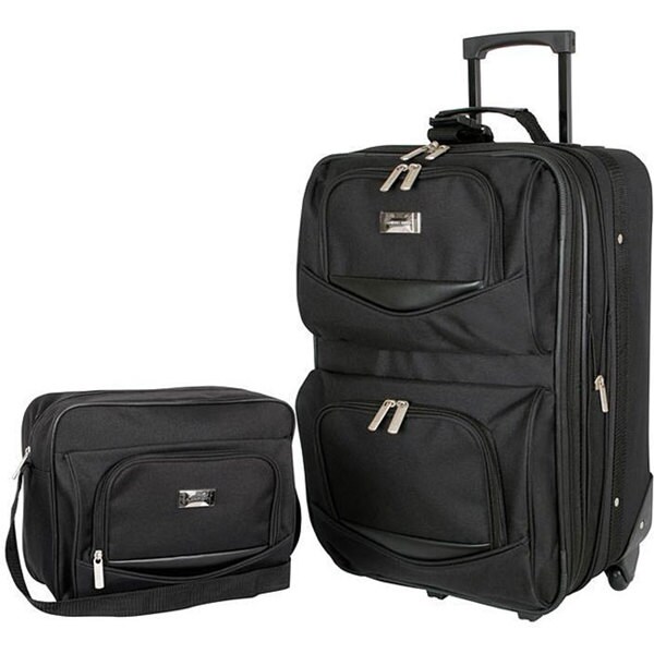 Shop Geoffrey Beene Main Street 2-piece Carry-on Luggage Set - Free 