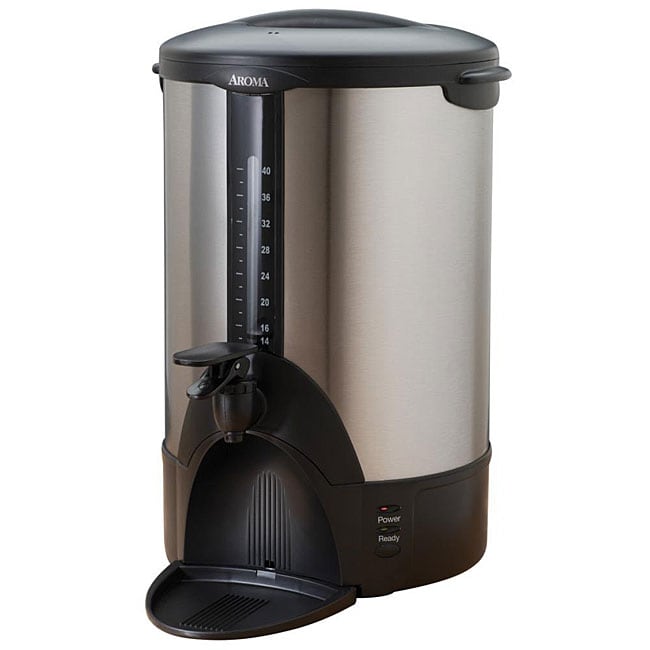 Aroma Stainless Steel 40 cup Coffee Urn   Shopping   Great