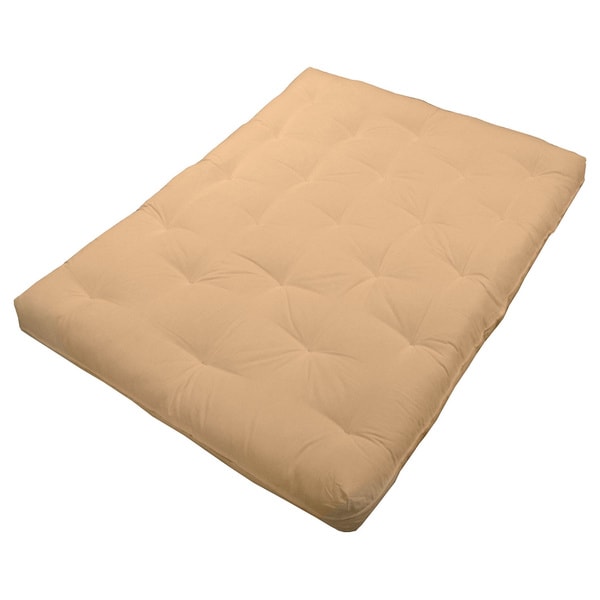 Porch & Den Sassafras 8-inch Queen Microfiber Suede Premier Futon Mattress