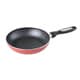 preview thumbnail 3 of 1, Gourmet Chef Professional Heavy Duty Induction 8 "Non Stick Fry Pan Red