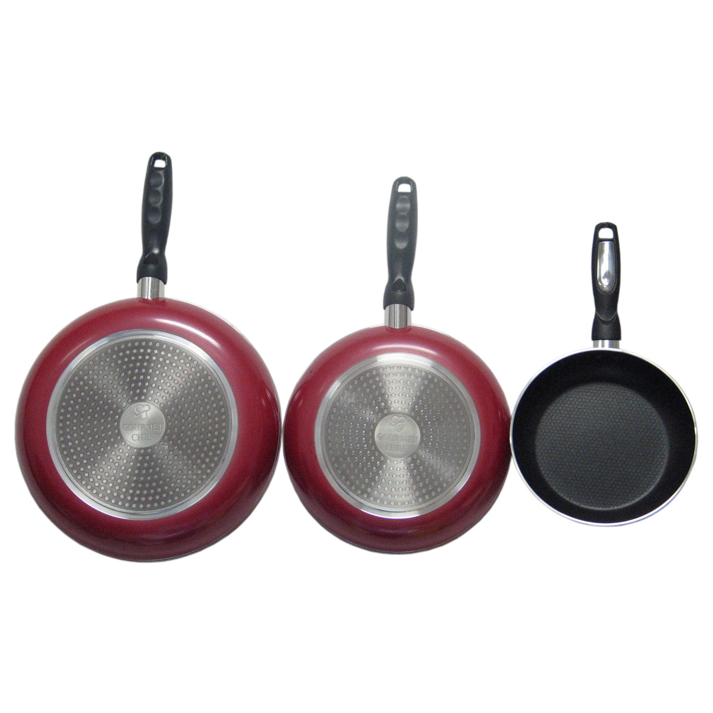 Gourmet Chef Professional Heavy Duty Non-Stick Fry Pans - On Sale - Bed  Bath & Beyond - 4427256