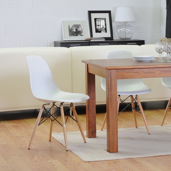 Carson Carrington Virdois Plastic 2-piece Dining Chair Set
