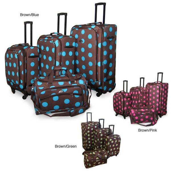 4 piece spinner luggage set