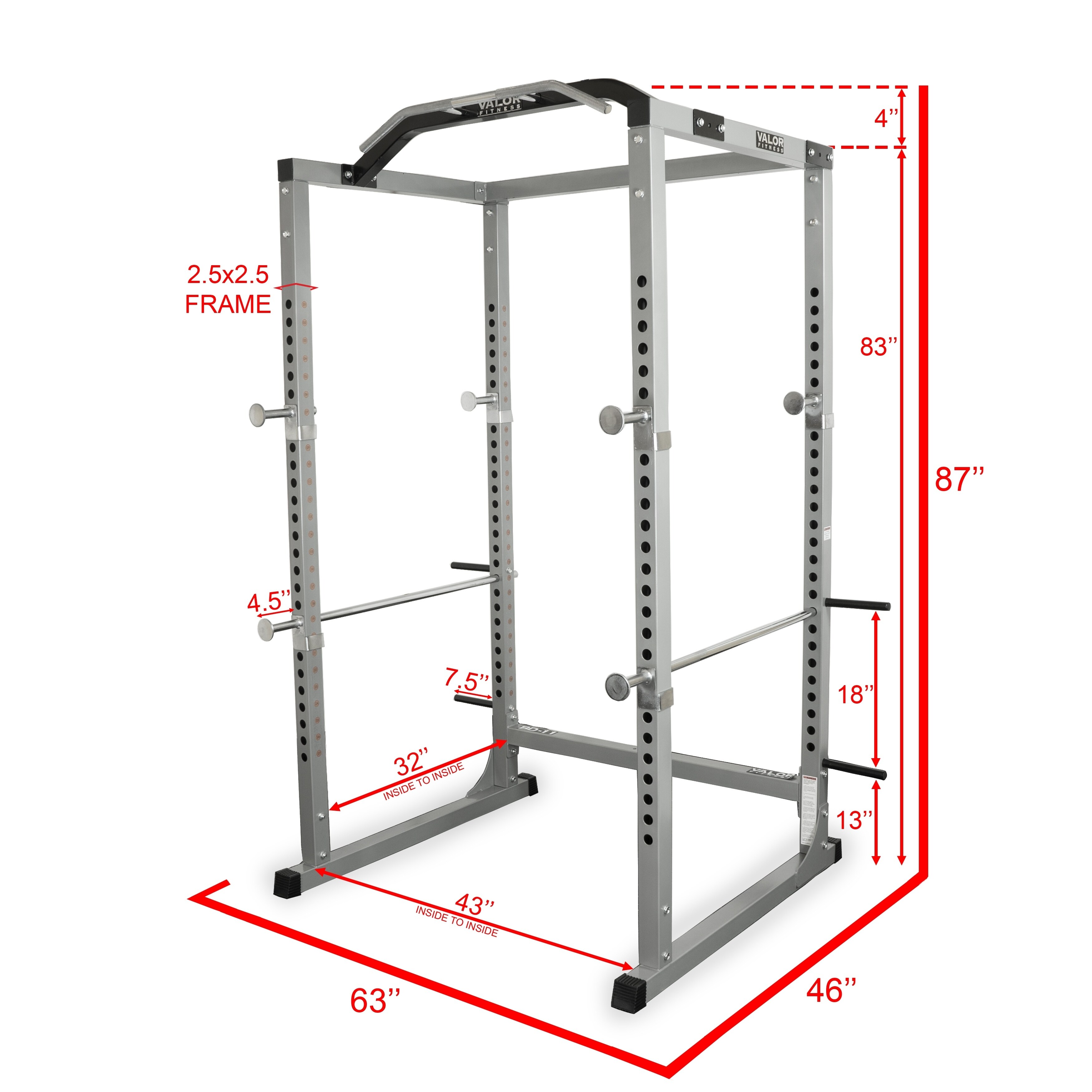 Valor Fitness BD-11 Power Rack 