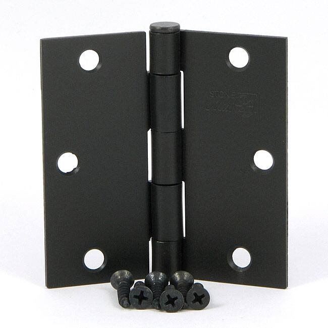 Stone Mill Hardware 3.5-inch Oil-rubbed Bronze Door Hinge