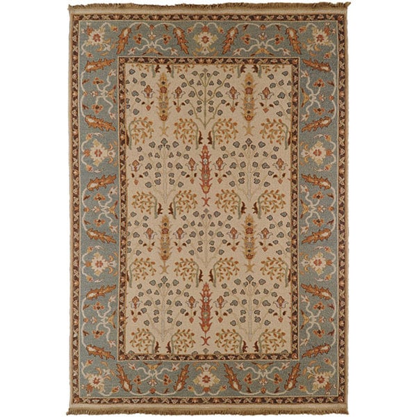 Handknotted Legacy New Zealand Wool Area Rug (6' x 9') Free Shipping