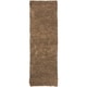 preview thumbnail 181 of 218, Handmade Jefferson Felted Wool Plush Area Rug 4' x 10' Runner/Surplus - Dark Brown - Runner/Rectangle