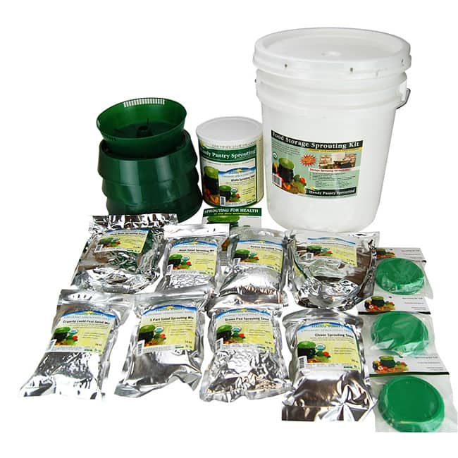 Living Whole Foods Handy Pantry Organic Food Sprouting Kit