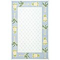 Safavieh Hand-hooked Palm Light Blue/ Blue Wool Rug - 8'9 X 11'9