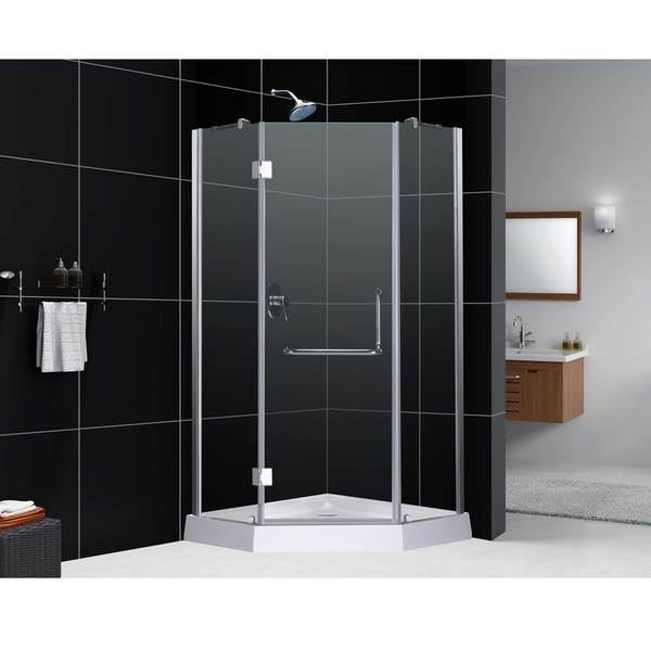 DreamLine 35.5 inches x 72.875 inches Neo Frameless Hinged Shower Enclosure 35.5 x DreamLine Shower Doors