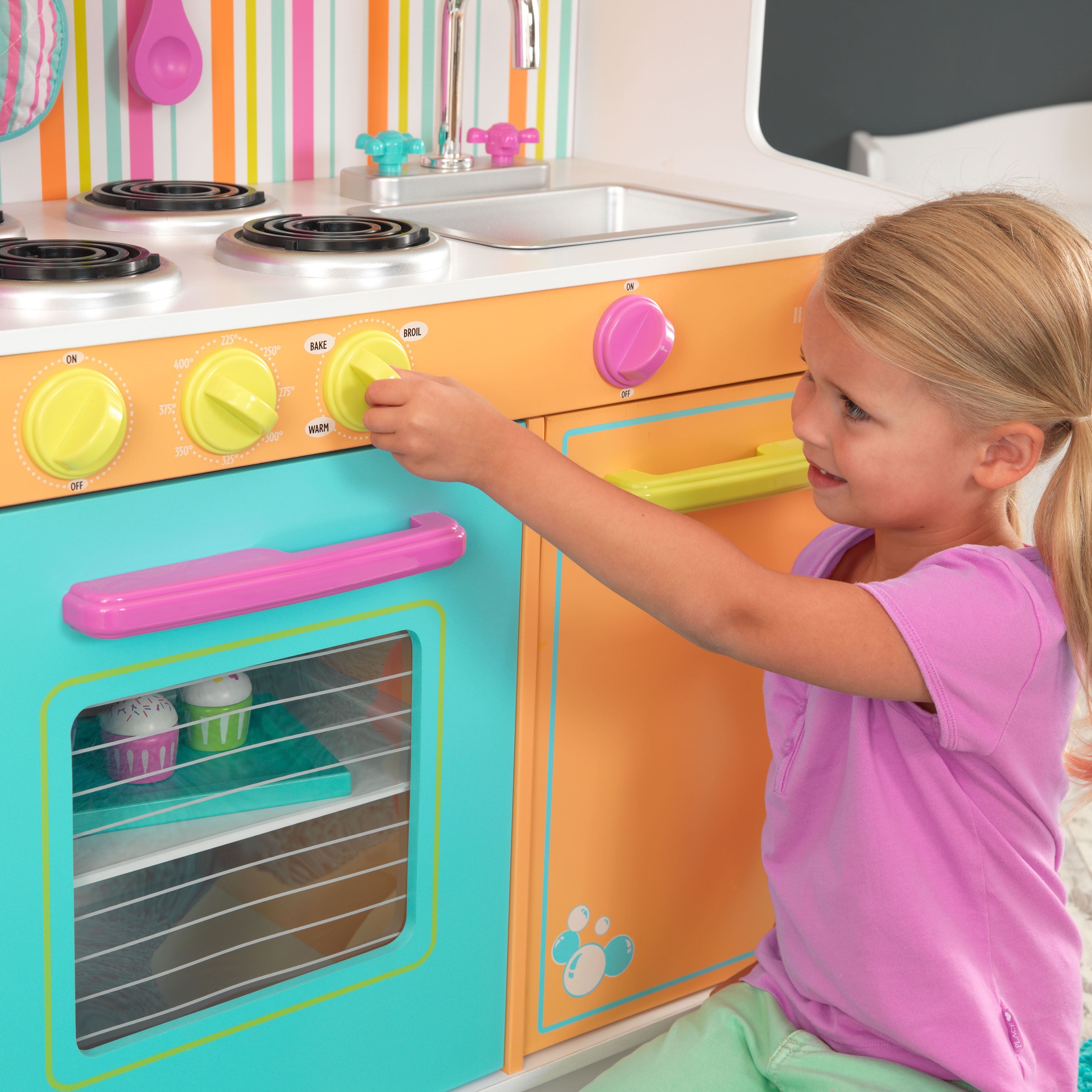 kidkraft deluxe big bright kitchen