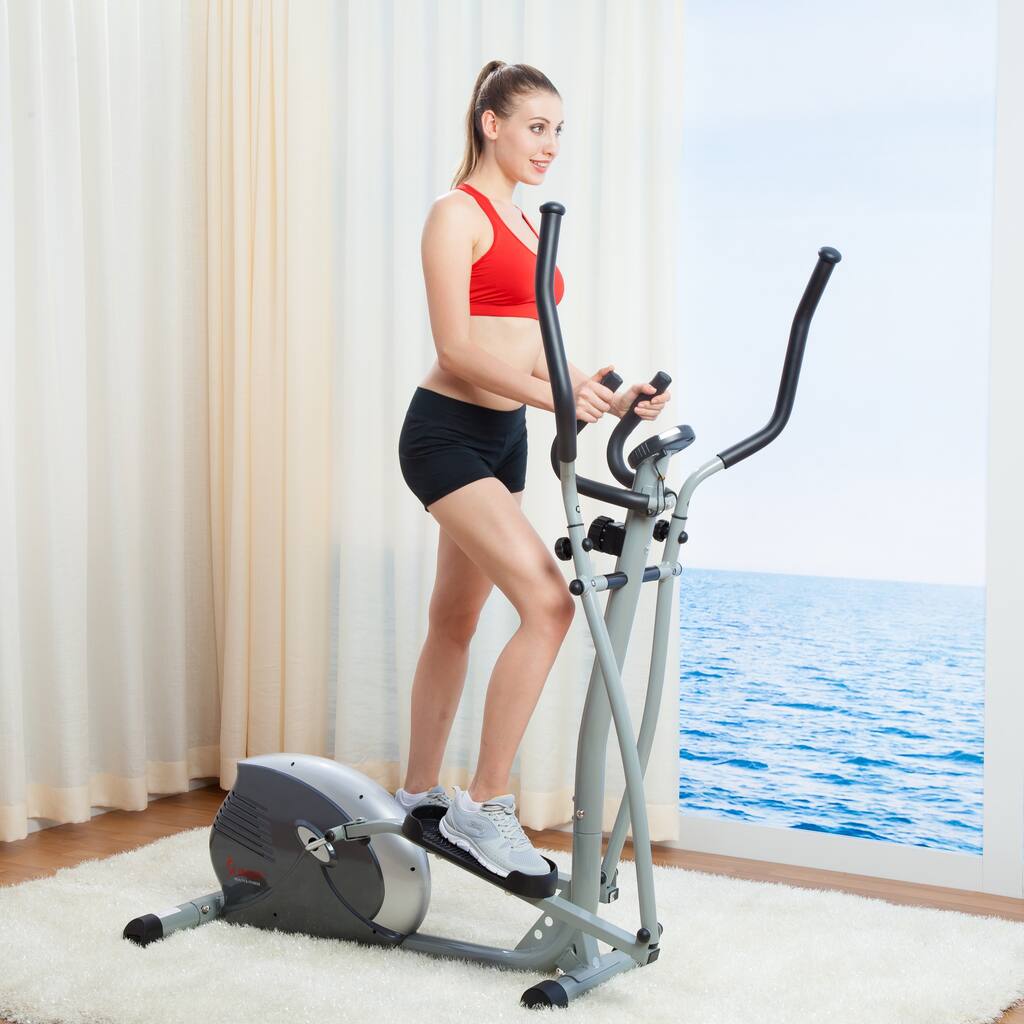 Sunny SF-E906 Magnetic Elliptical Trainer Grey