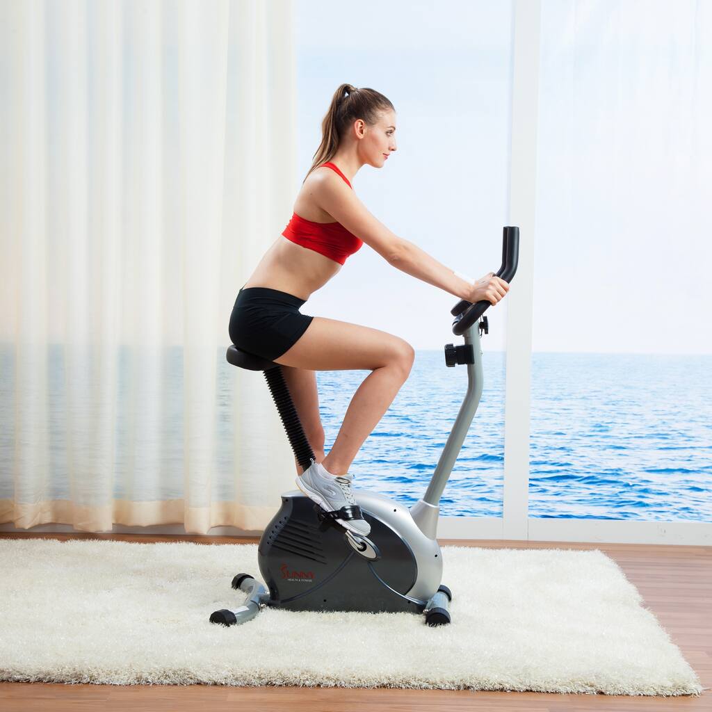 Sunny SF-B910 Magnetic Upright Bike - Black