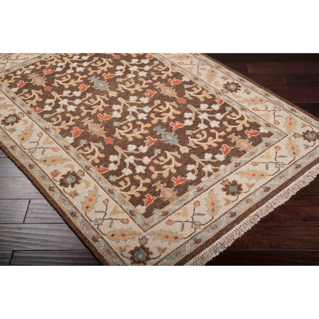 Hand-knotted Legacy New Zealand Wool Area Rug - 10' x 14'