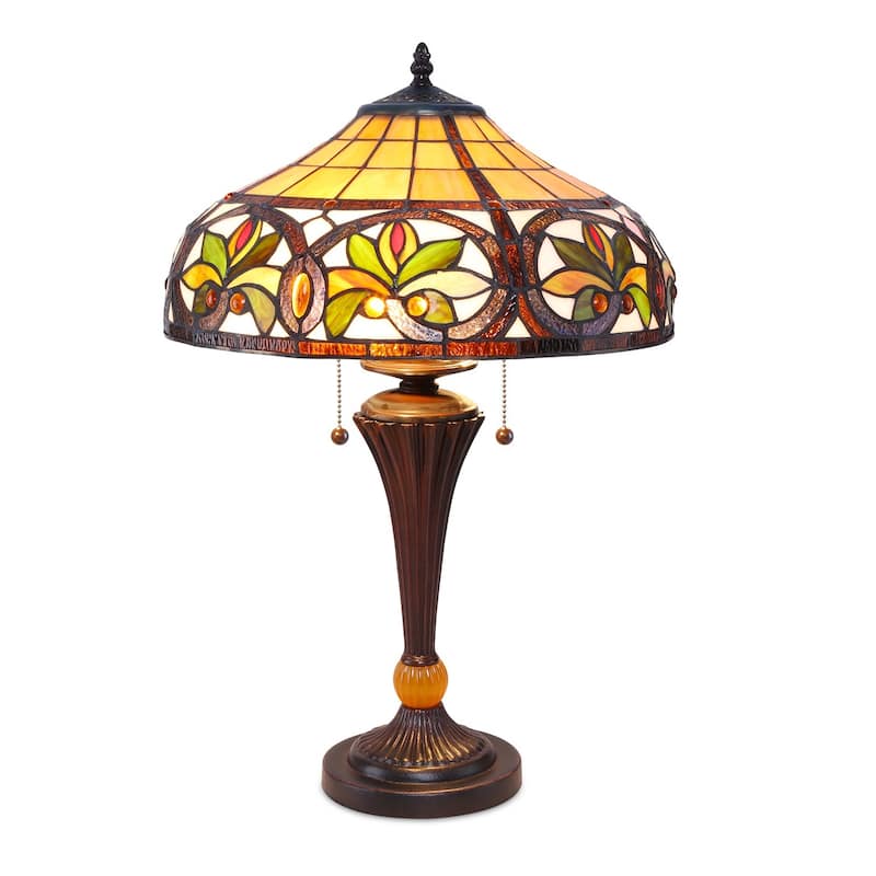 Tiffany-style Sunrise Table Lamp