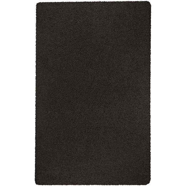 Woven Black Shag Rug Set Of 2 (2 X 3)