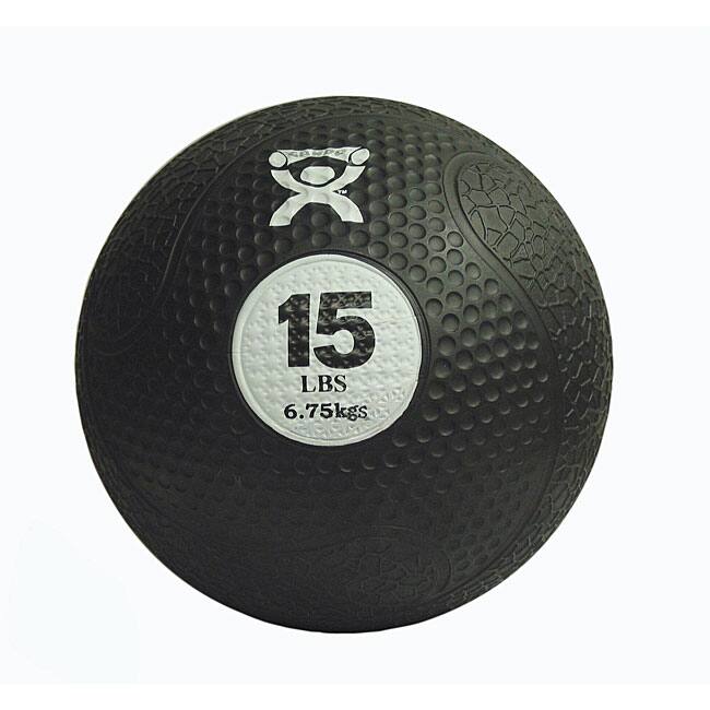 Cando 15-pound Weighted Bouncy Ball - Black