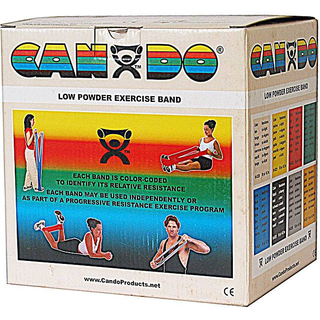Cando XX-light 50-yard Tan Low Powder Exercise Band