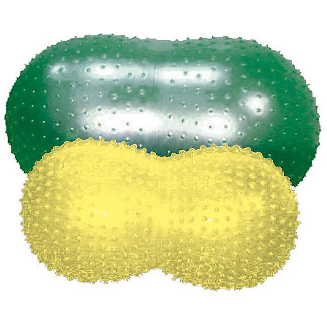 Cando Inflatable 16-inch Yellow Exercise Sensi-Saddle Roll