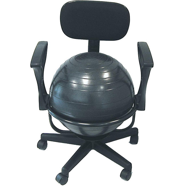 Shop Cando Metal Ball Office Chair Overstock 4455350