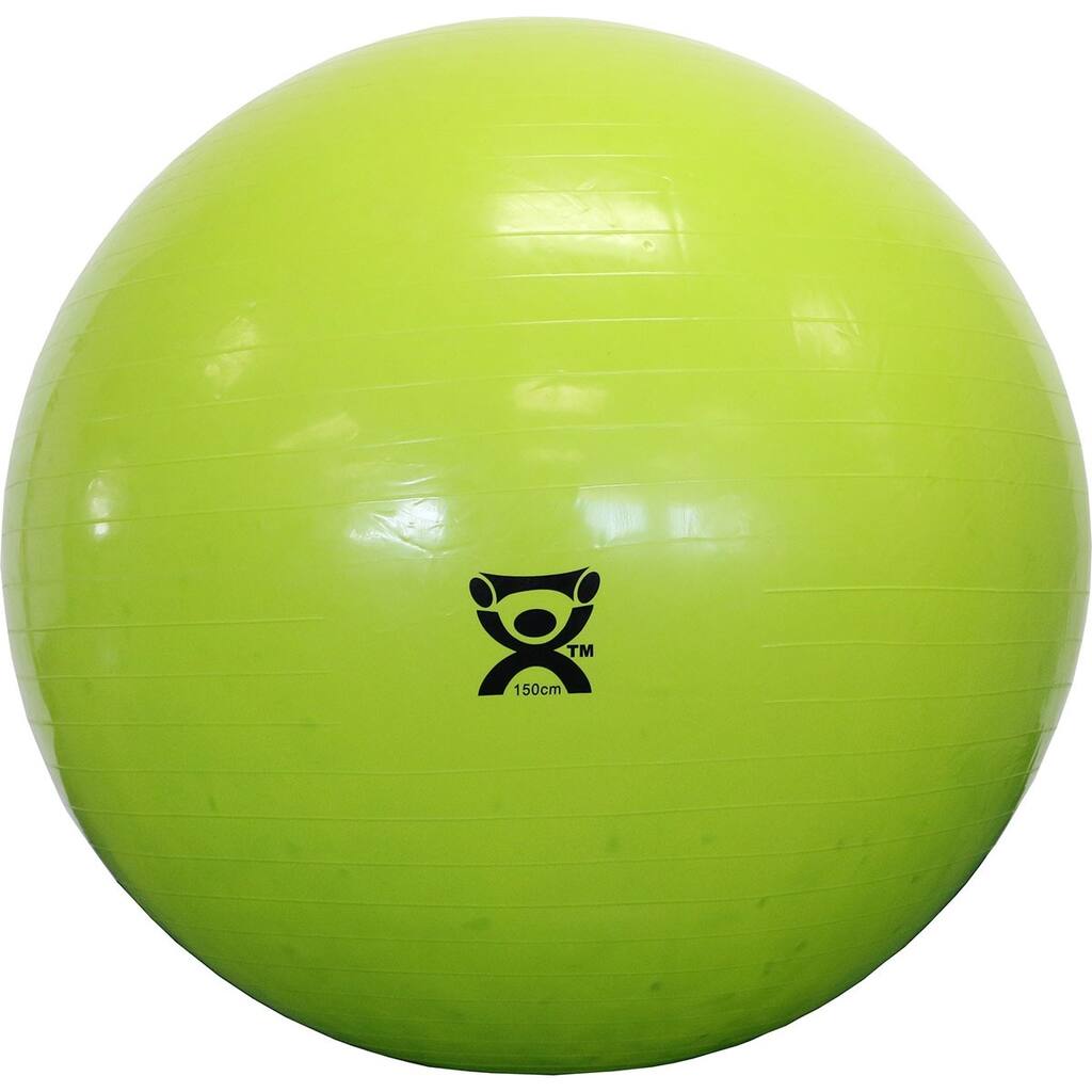 Cando Inflatable 59-inch Lime Green Exercise Sensi-ball
