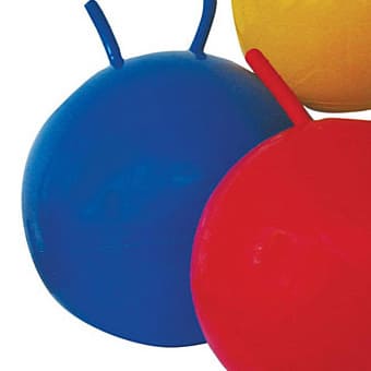 Cando 55 cm Blue Vestibular Jump Ball