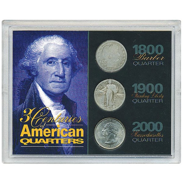 American Coin Treasures American Quarters Three Century Display