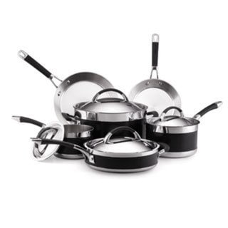Anolon Ultra Clad Stainless Steel 10-piece Cookware Set