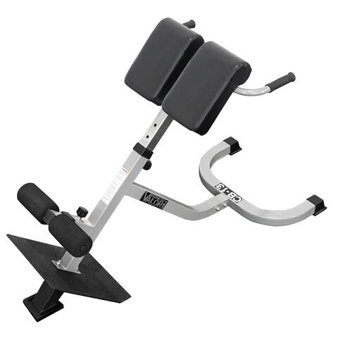 Valor Fitness CB-13 Adjustable Back Extension Machine/Roman Chair for Strengthening Lower Back and Abs