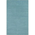 Artist's Loom Hand-tufted Contemporary Solid Wool Rug - 5' x 7'6"