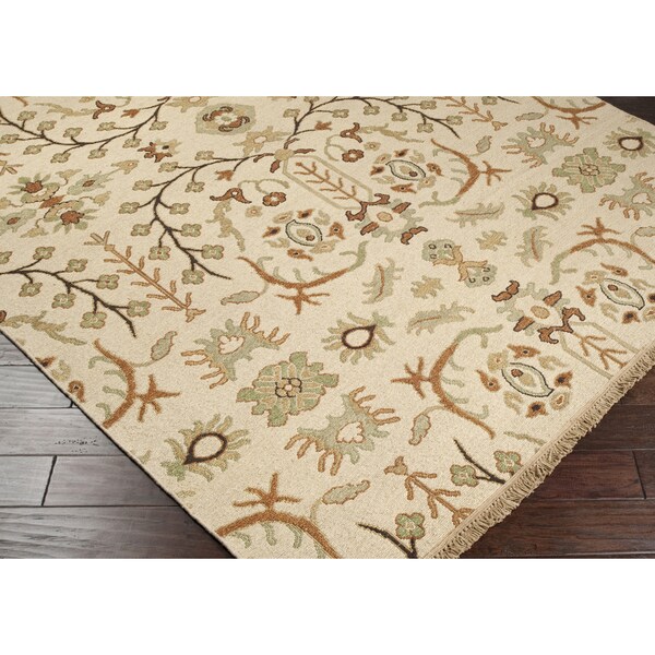 Handknotted New Zealand Wool Rug (4' x 6') Free Shipping Today