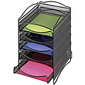 Safco Onyx 5-drawer Mesh Literature Organizer