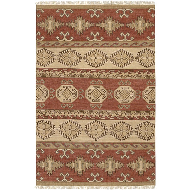 Hand woven Multi Wool Laredo Rug (26 X 8) (MultiPattern SouthwesternTip We recommend the use of a non skid pad to keep the rug in place on smooth surfaces.All rug sizes are approximate. Due to the difference of monitor colors, some rug colors may vary s