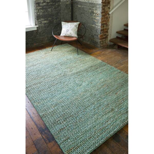 Set of Two Durable Handwoven Priam Natural Fiber Jute Braided Texture