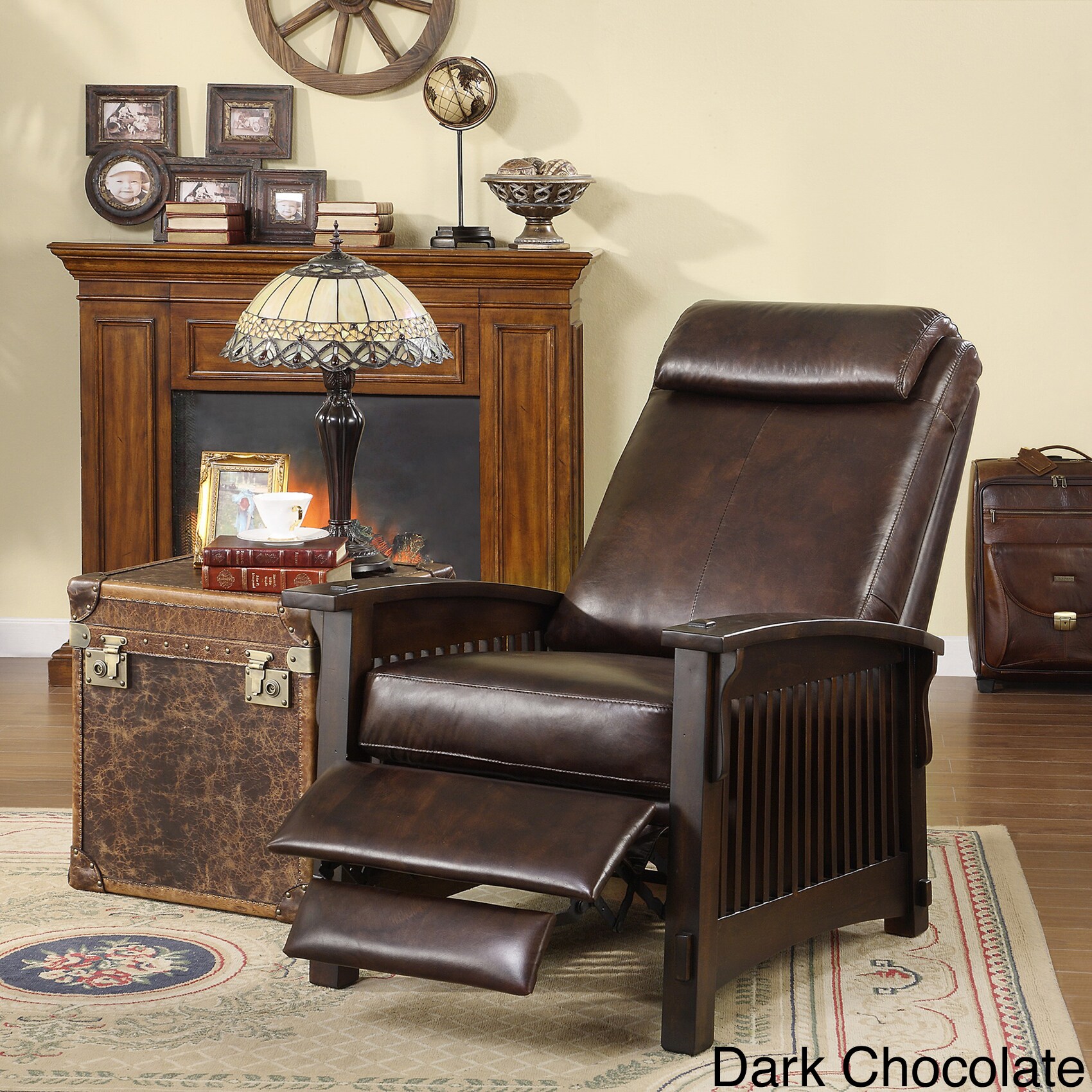 Chelsea Leather Recliner Chair - Bed Bath & Beyond - 4463862