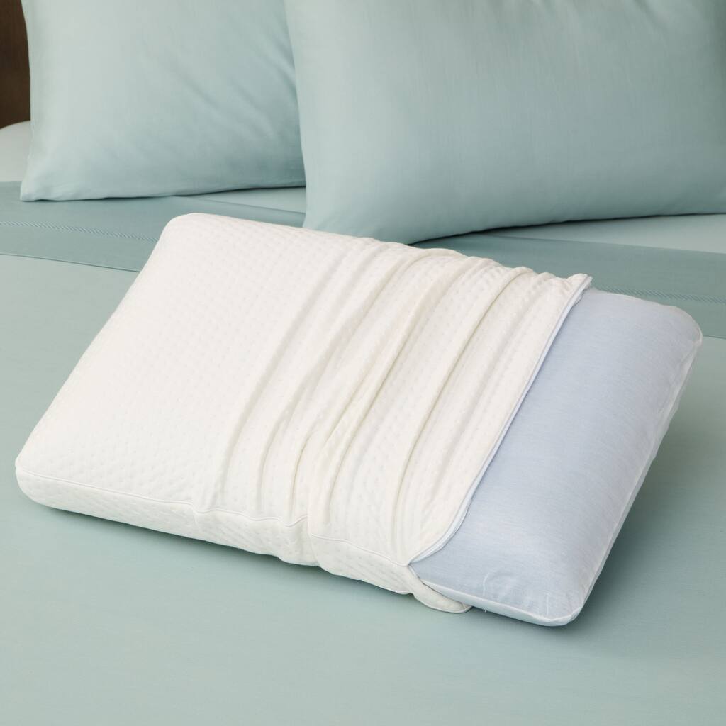 SensorPEDIC Luxury Extraordinaire Ventilated Memory Foam Pillow with iCOOL Technology